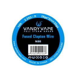 Vandyvape Ni80 Fused Clapton Wire 28ga*2+35ga